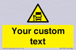 Custom warning blindspot